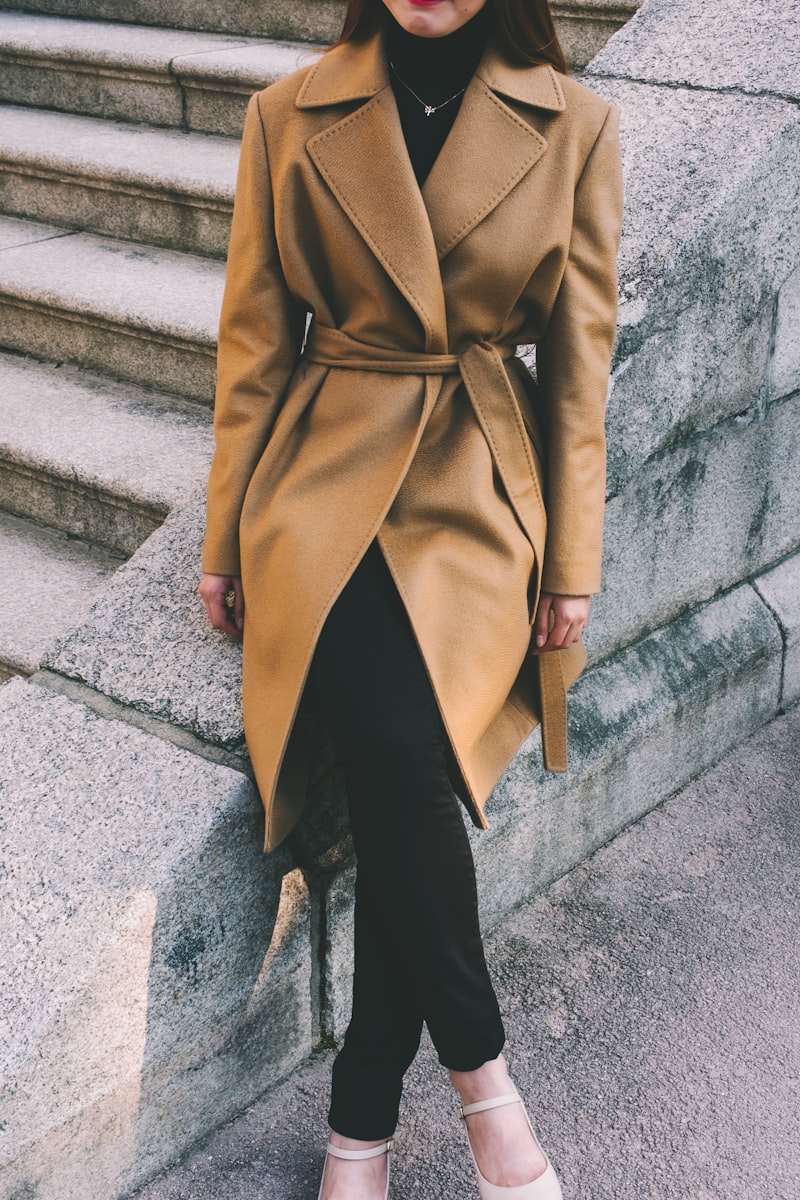Burberry Wool Trench Coat